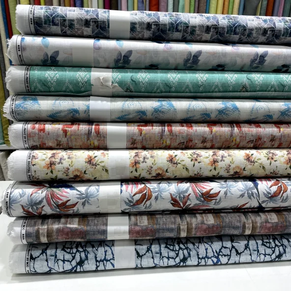 Linen Cotton Digital Print