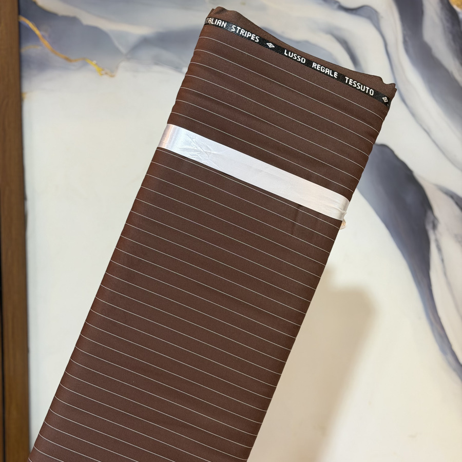 Hand Picked T/R Stripes Suiting Fabrics