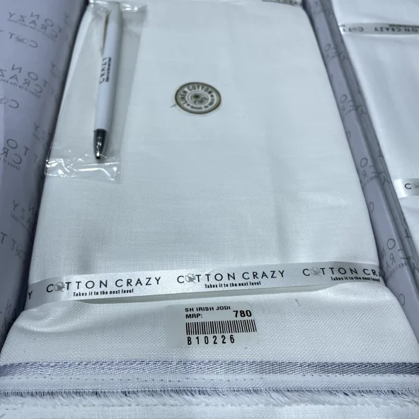 Irish linen Jodi Pack White Pant / White Shirt Combo