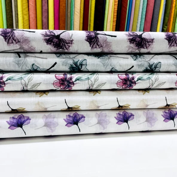 Khadi Flower Print