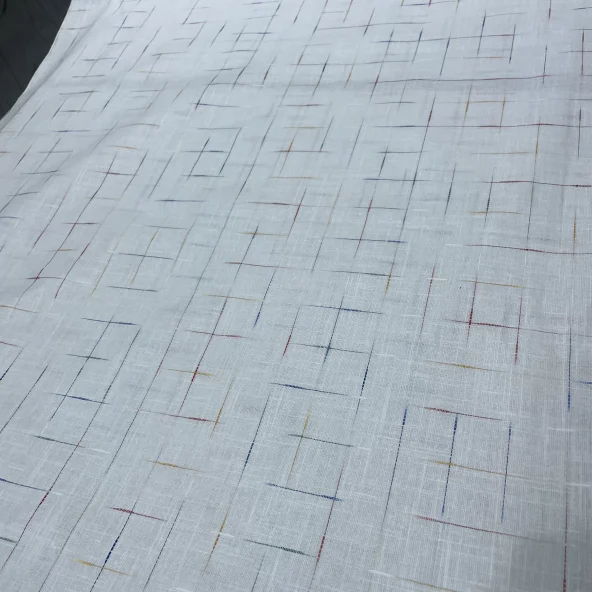 Lanser Cotton Emroydri Cheks