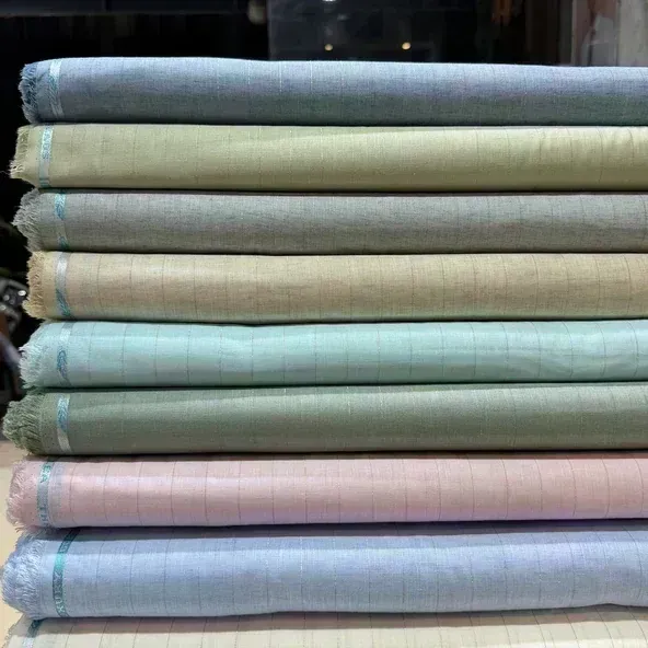 Linen Gold Zari