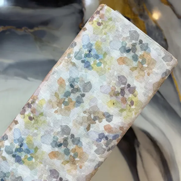 Taj Digital Linen Cottan Print