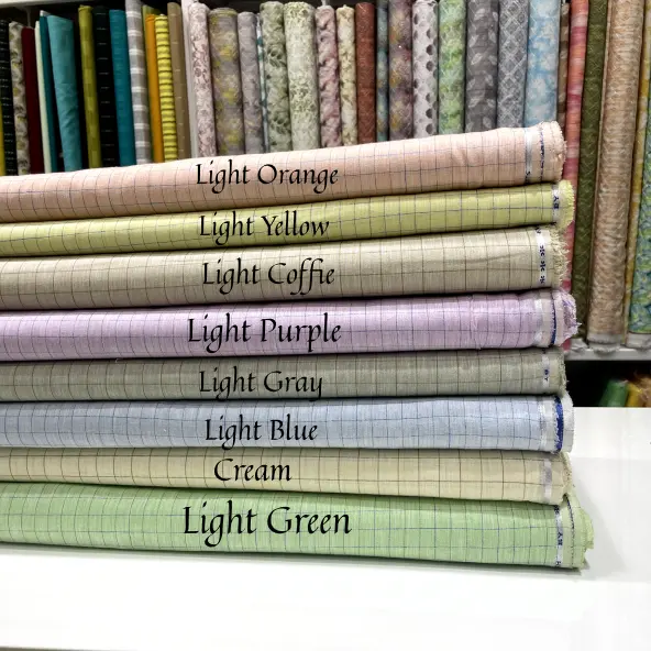 Linen Cotton Checks Chart
