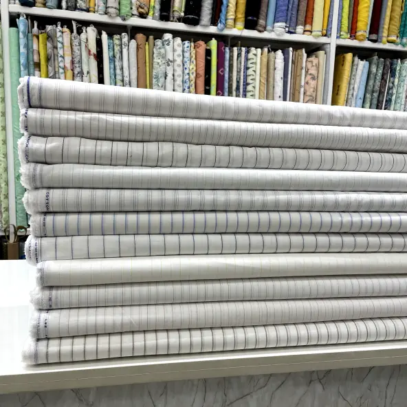 Linen Cotton White Lining Charts